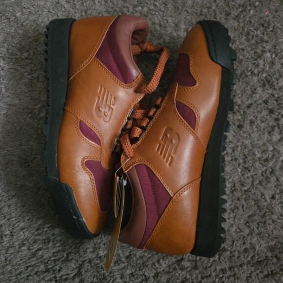 New Balance Men Size 8 Rainier Low Glazed Ginger Brown Red Sneaker 012026 - Picture 7 of 9